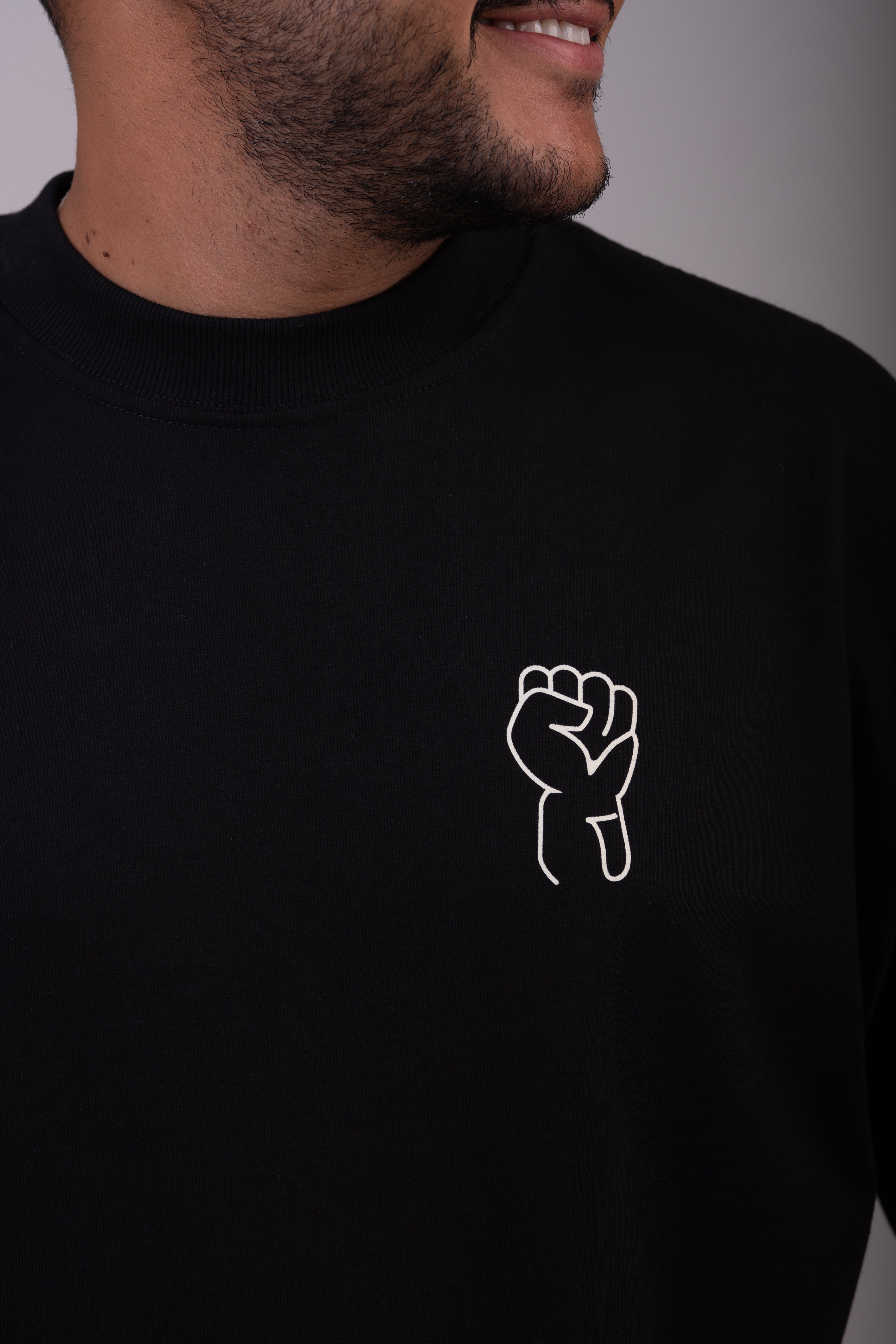 Camiseta Oversized Bearth I Fight