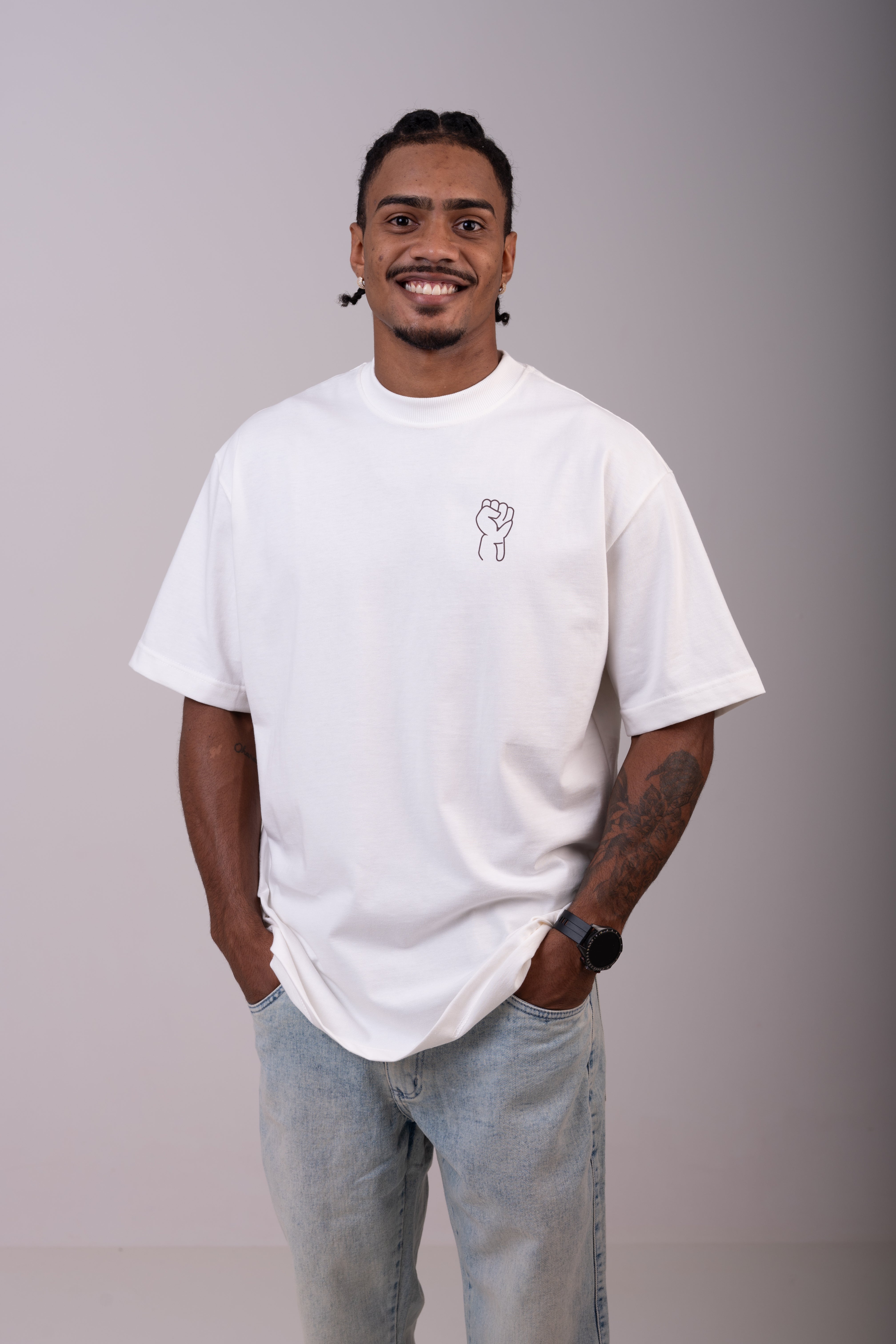 Camiseta Oversized Bearth I Fight